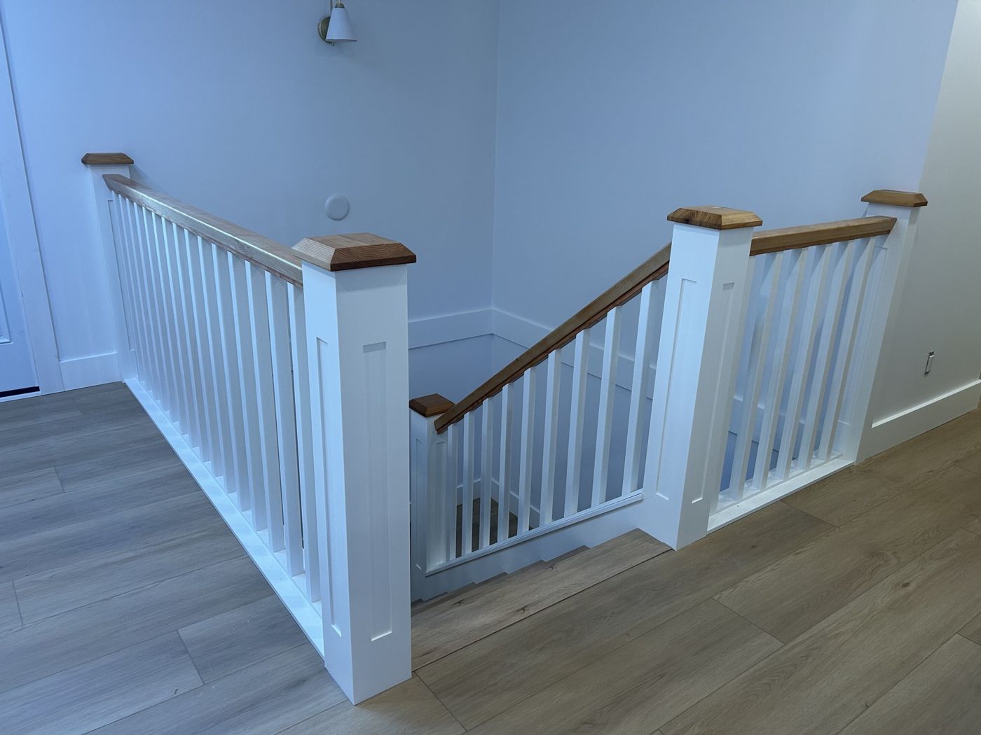 Interior stairs and finishing