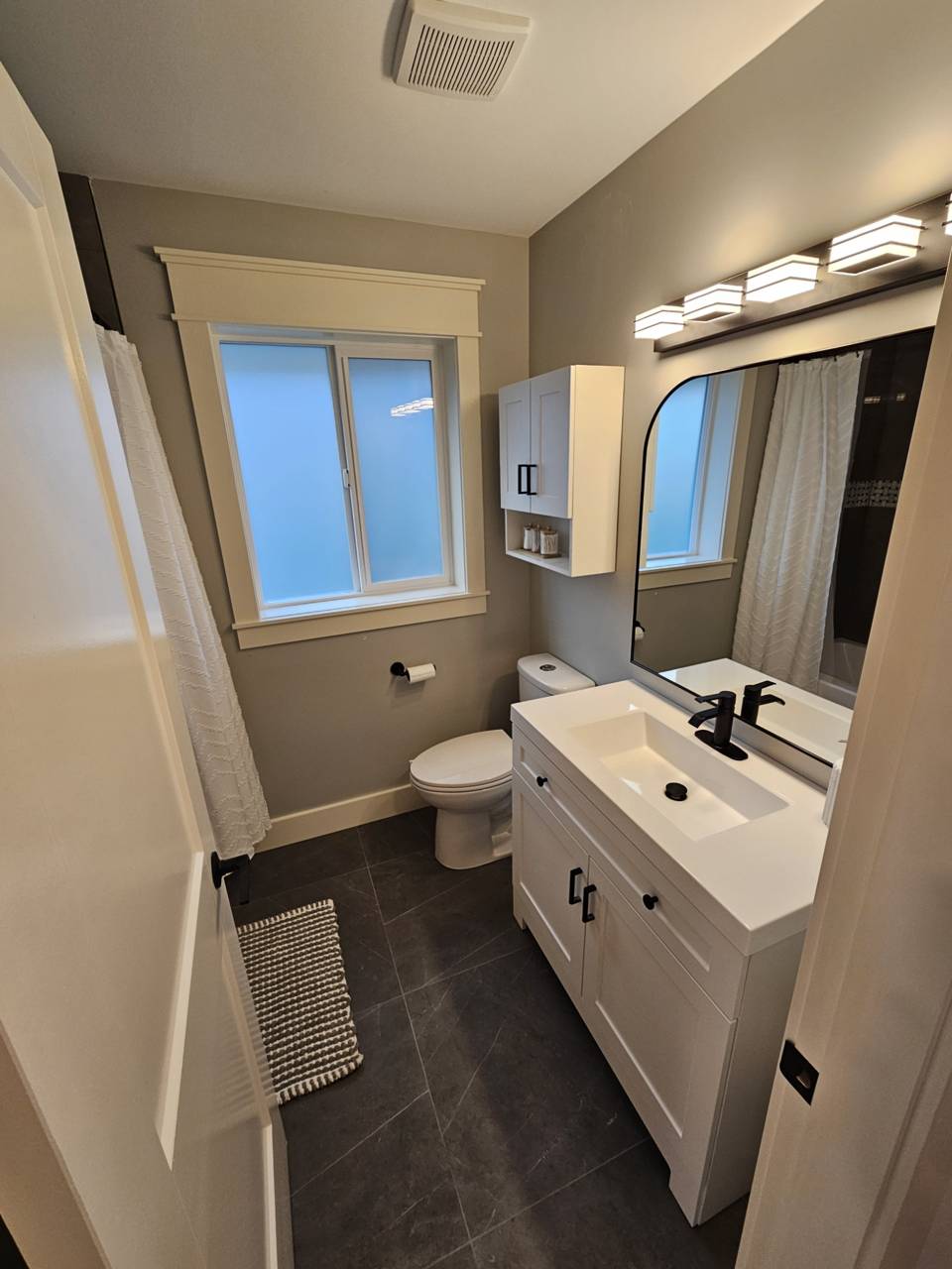 Bathroom renovation - after - vanity