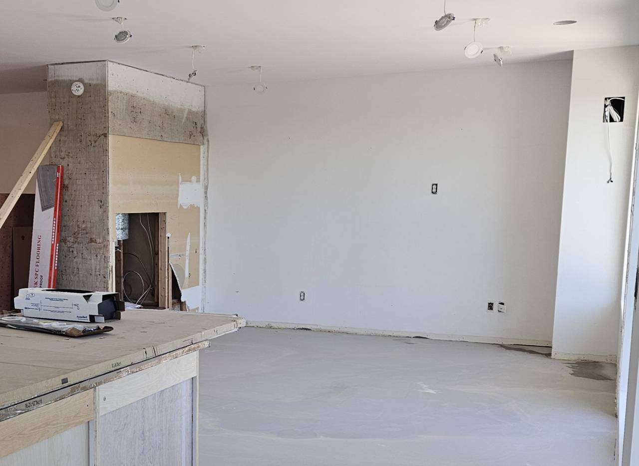 Main floor redesign - in progress