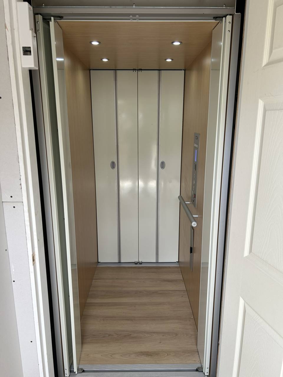Mudroom and elevator addition - elevator interior