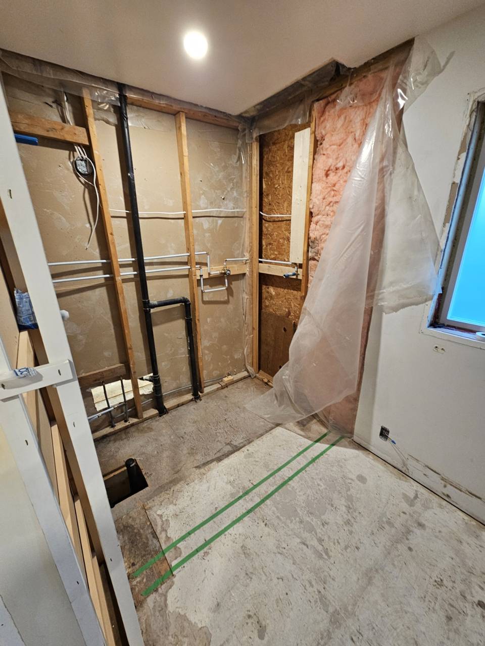 Bathroom renovation - before
