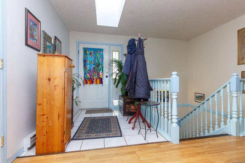 Front entry - before